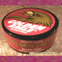 GOLDEN EAGLE Herbal Chew NO Tobacco DIP HIBISCUS GINGER
