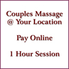 Couples Massage 1 HOUR